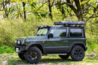 ipf jimny light bar from the left