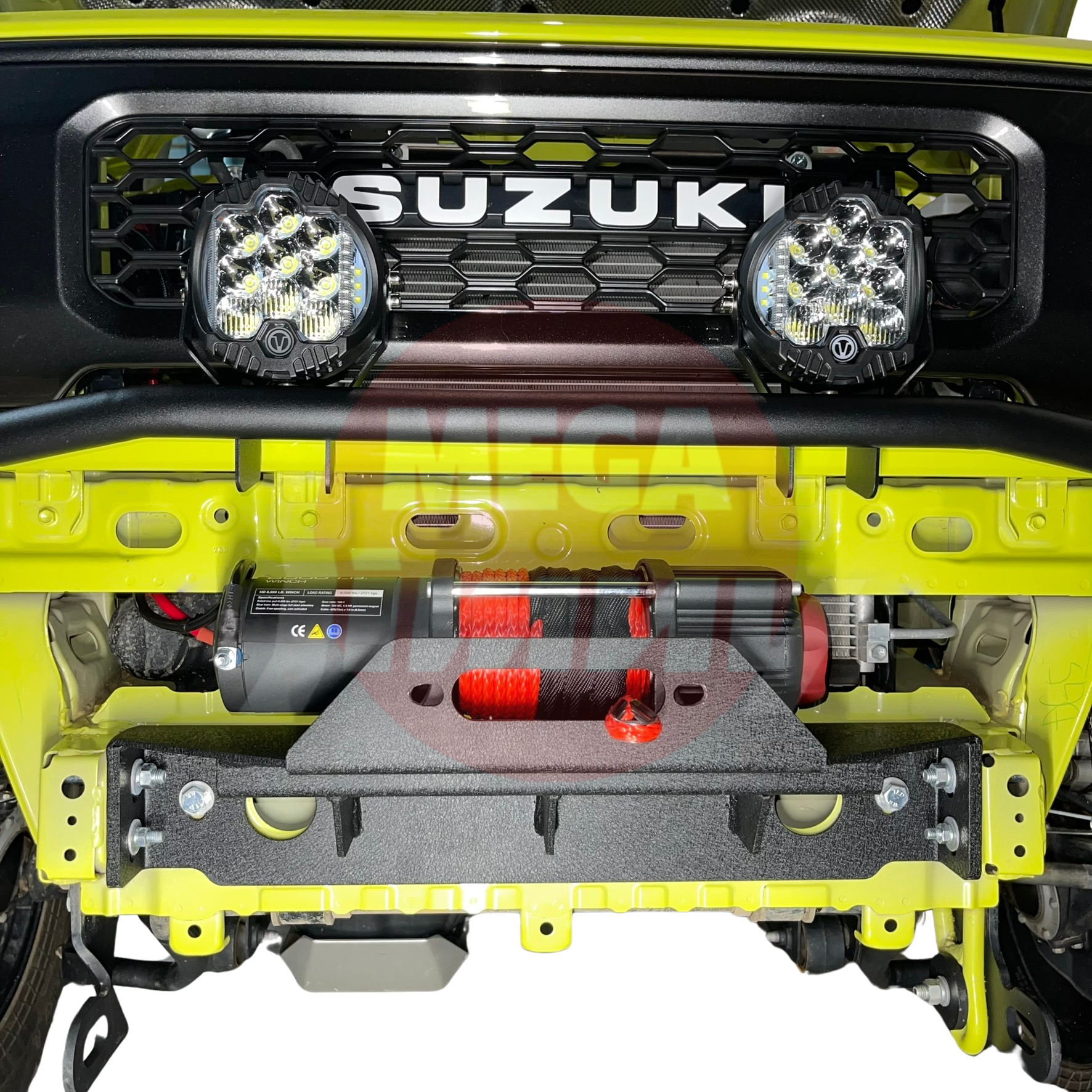 jimny hidden winch mount