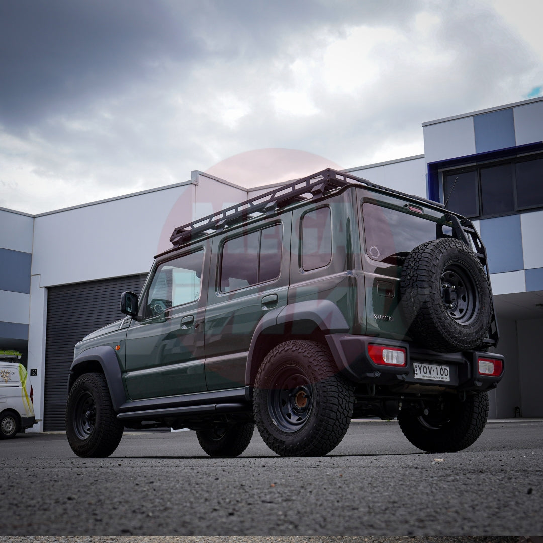 Jc74 MG-X Roof Racks (JC74 5 Door Jimny) – Mega Jimny PTY LTD