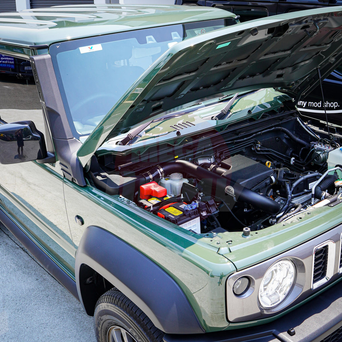 Supa-Sleek 'No drill' Snorkel System V4 - JB74/JC74 Jimny – Mega Jimny ...