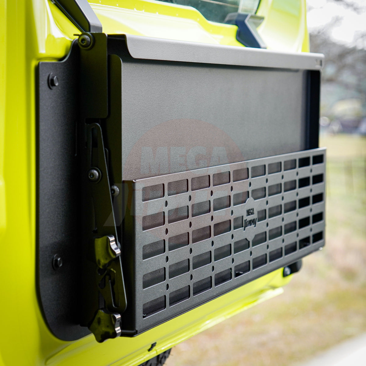 MG-X Dual Layer Tailgate Drop Down Table (JB74/JC74 Jimny) – Mega Jimny ...