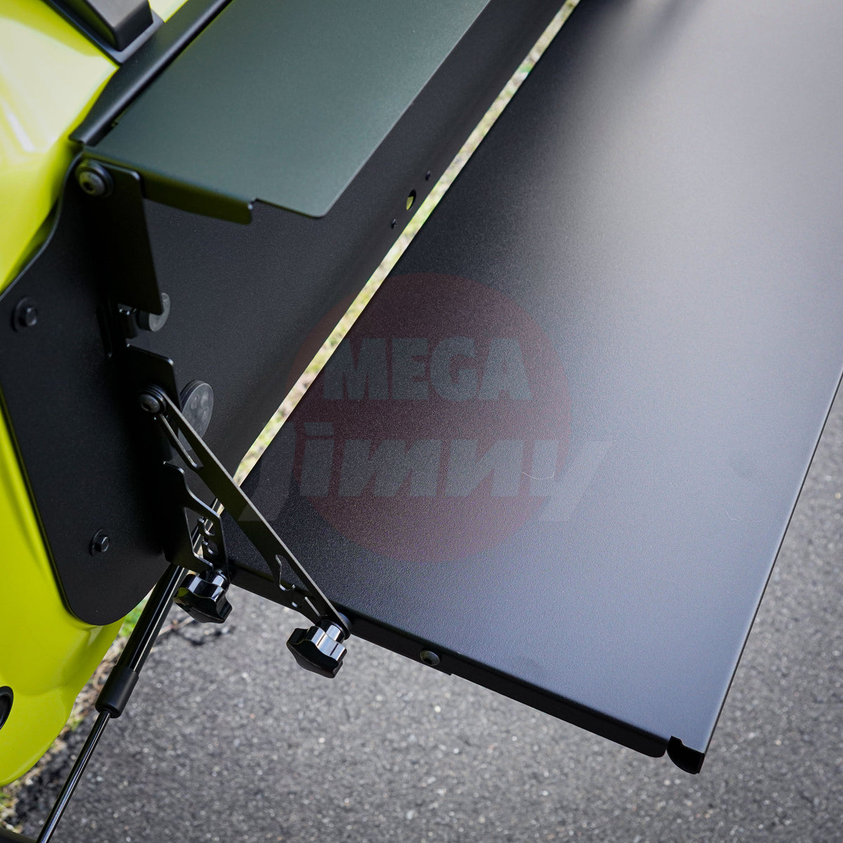 MG-X Dual Layer Tailgate Drop Down Table (JB74/JC74 Jimny) – Mega Jimny ...