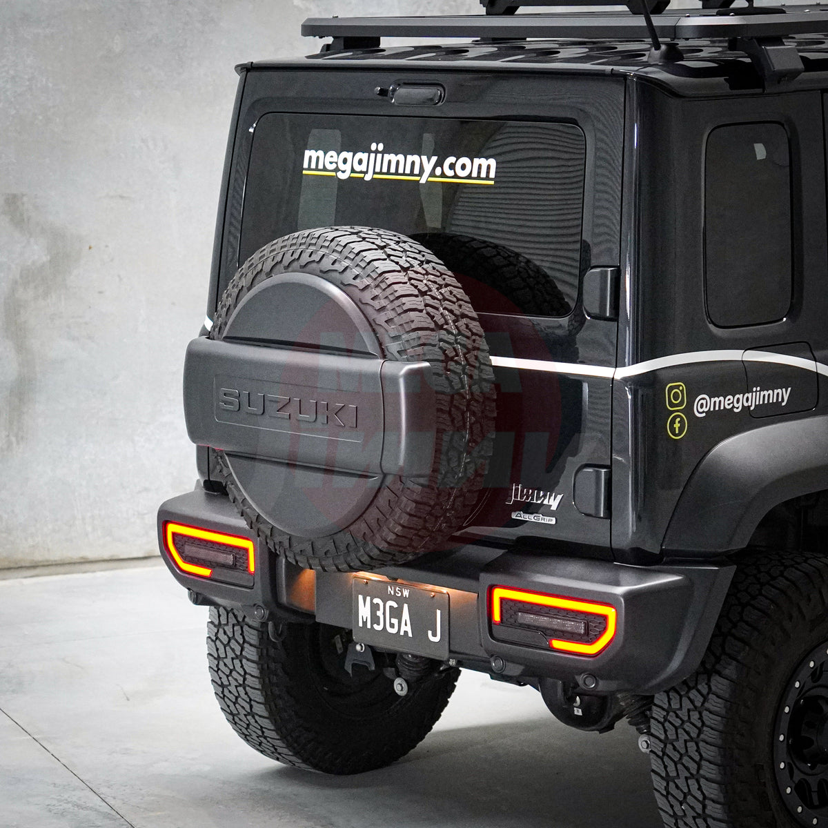 Roaming Horizions Spare Wheel Cover (JB74/JC74 Jimny) – Mega Jimny PTY LTD