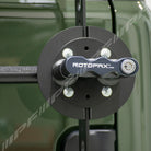 close up of optional bracket jimny ipf exp ladder 