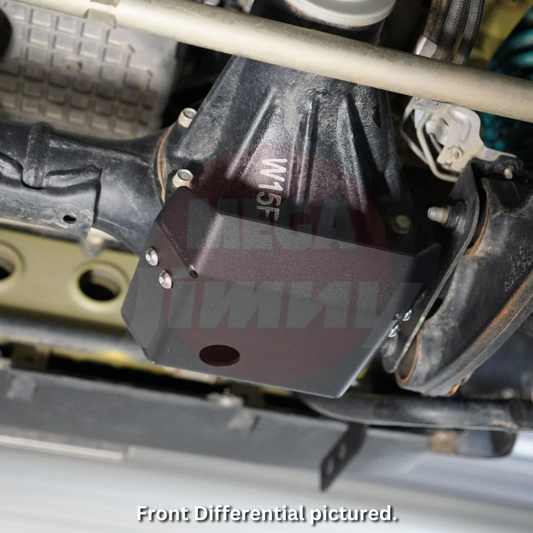 PROTEC Diff Protection Plates (JB74/JC74 Jimny) – Mega Jimny PTY LTD