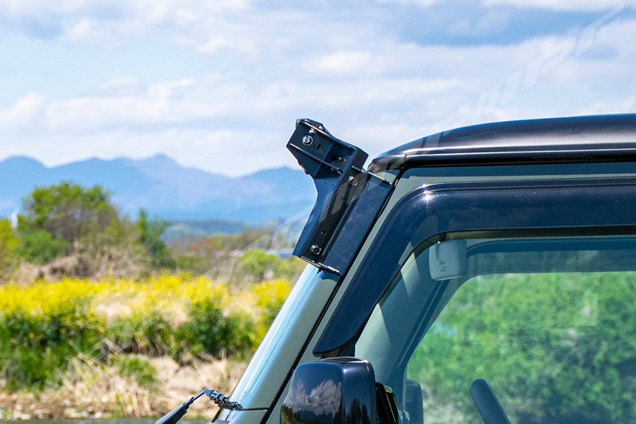 close side shot of the ipf jimny light bar