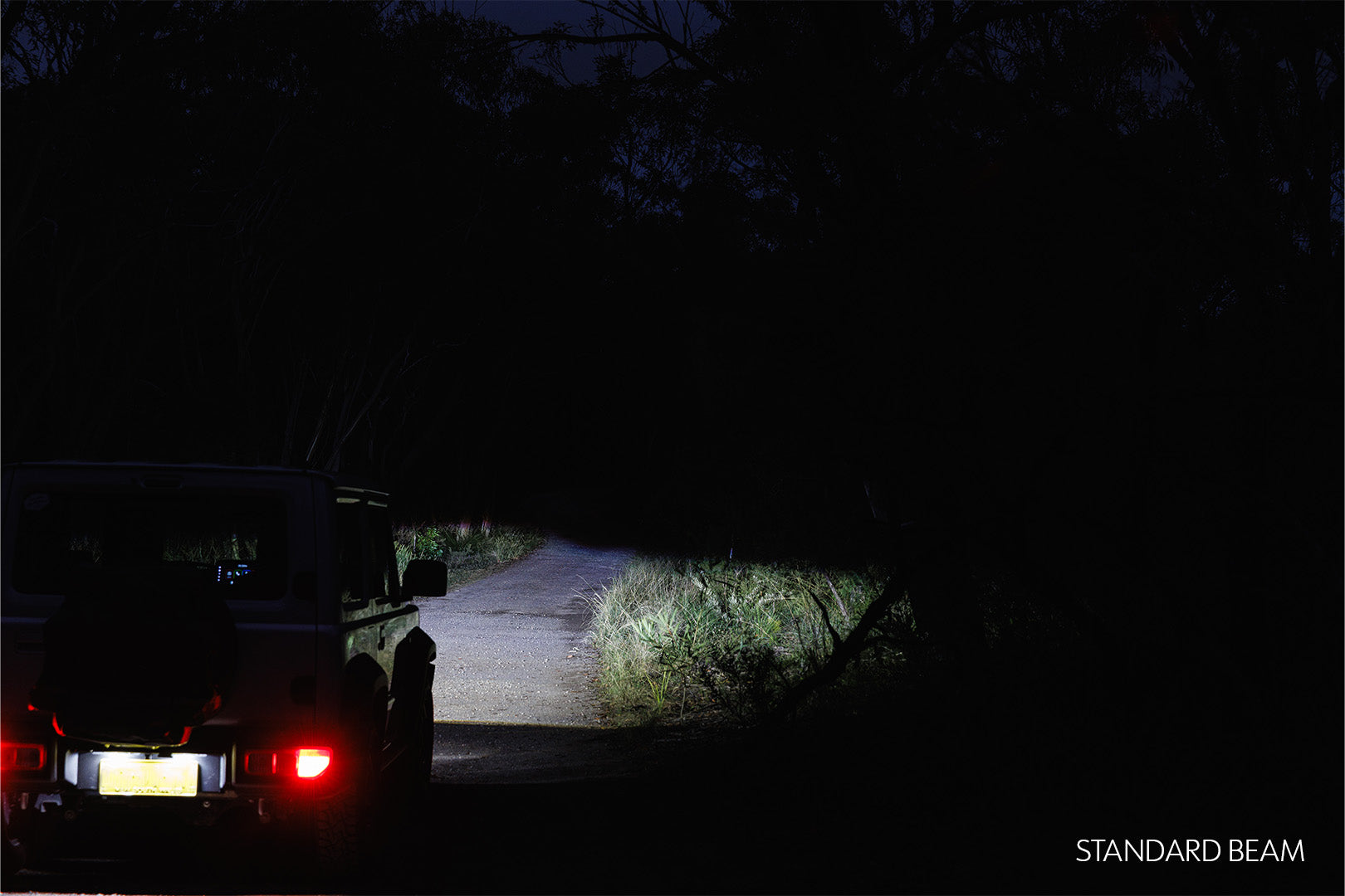 jimny behind grille light bar kit