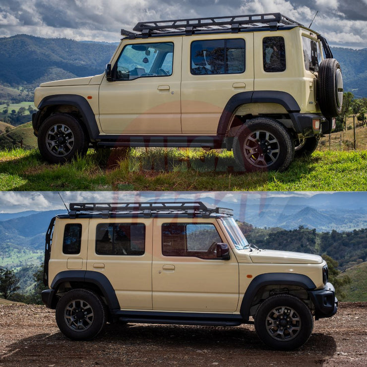 Jc74 JB74xl (JC74 5 door Jimny) compatible mods & parts. – MegaJimny PTY LTD
