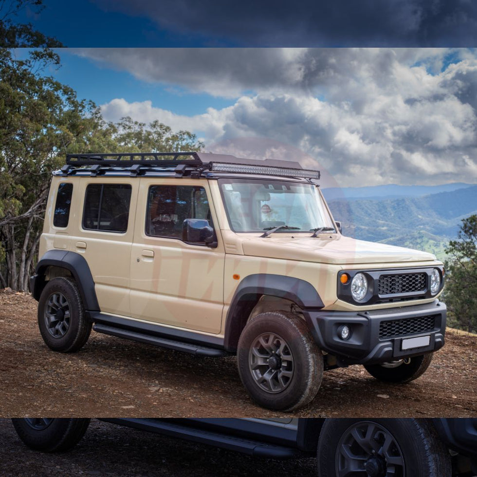 Jc74 JB74xl (JC74 5 door Jimny) compatible mods & parts. – MegaJimny PTY LTD