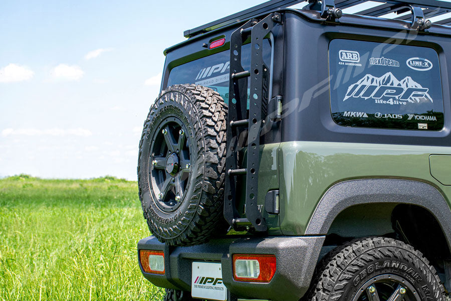 ipf exp ladder from the side on jimny