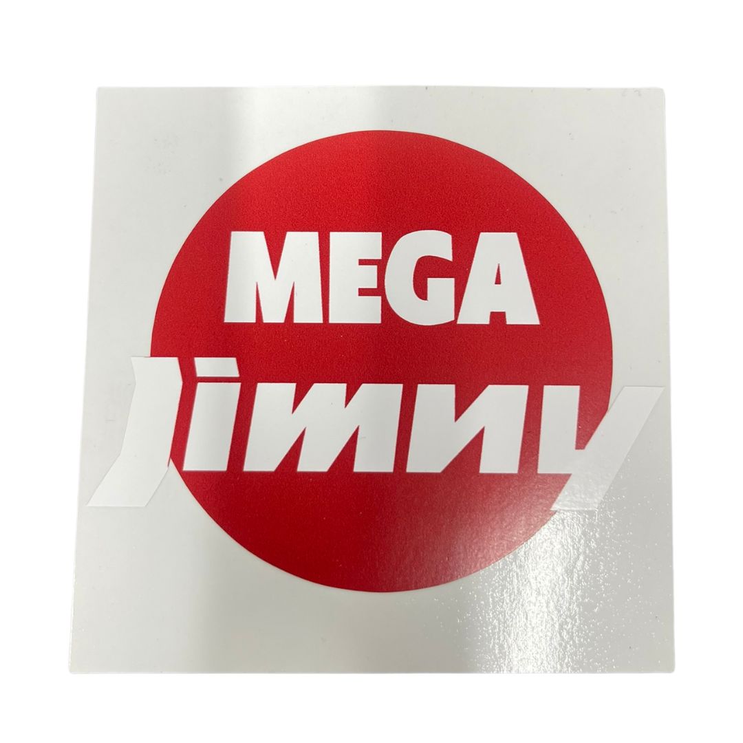 megajimny vinyl sticker