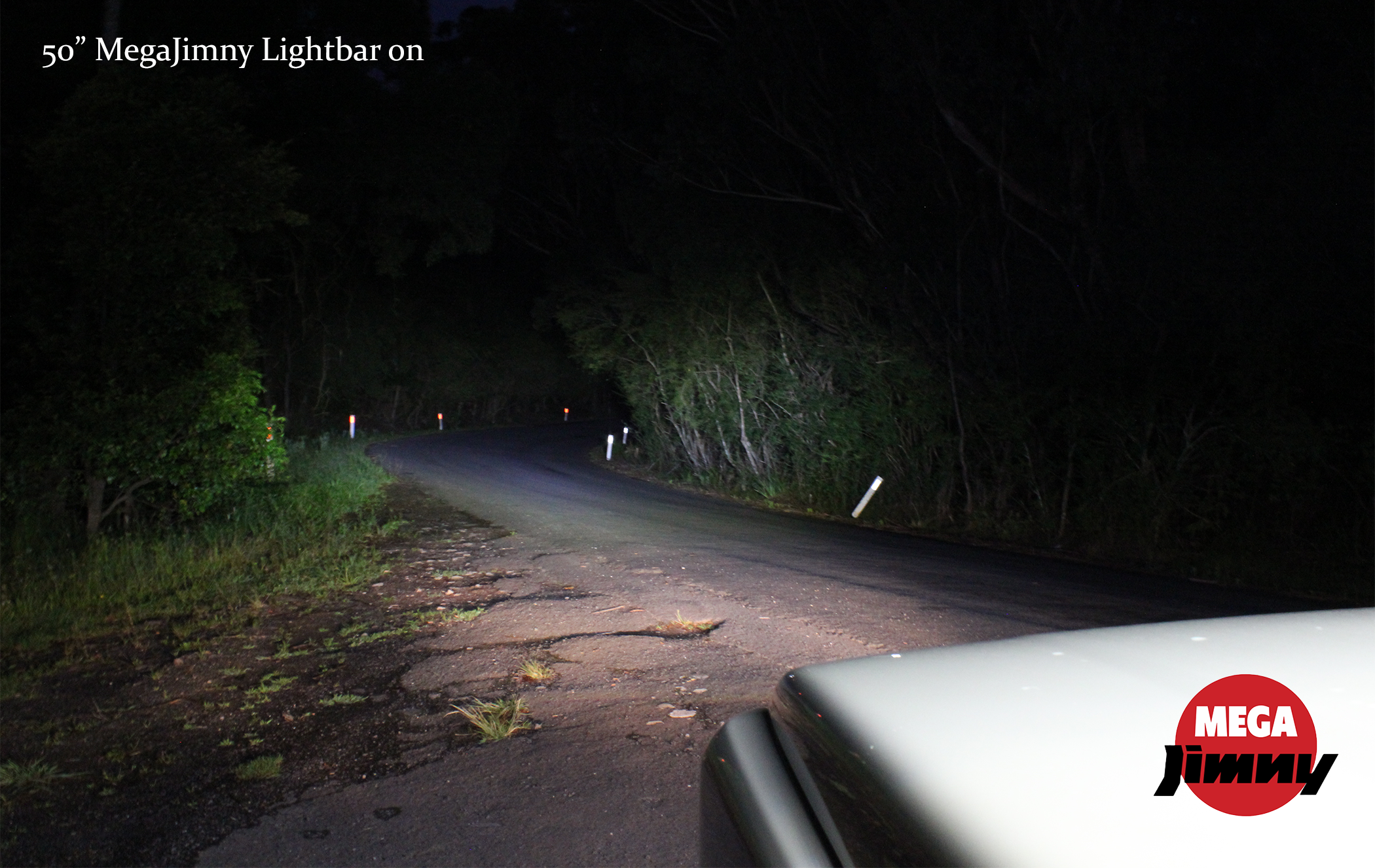 50" Curved Light bar kit.